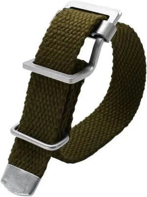 20mm 21mm 22mm Men Braid Fabric WatchBand Fit for Rolex/omega/Citizen/Tissot/Seiko Breathable Canvas Sport Bracelet