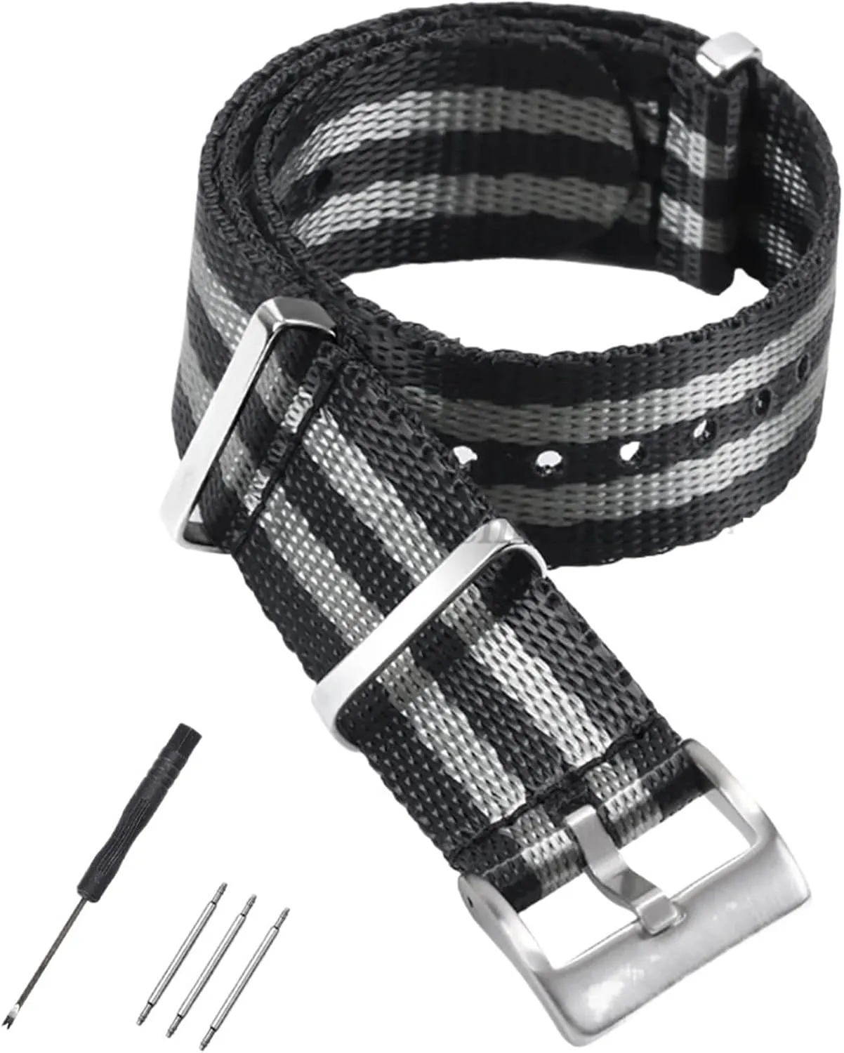 20mm High Density Nylon Strap For Omega Seamaster 007 Wristband For Rolex Military Watch Band Bracelet