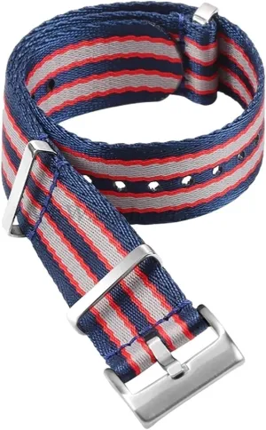 20mm High Density Nylon Strap For Omega Seamaster 007 Wristband For Rolex Military Watch Band Bracelet