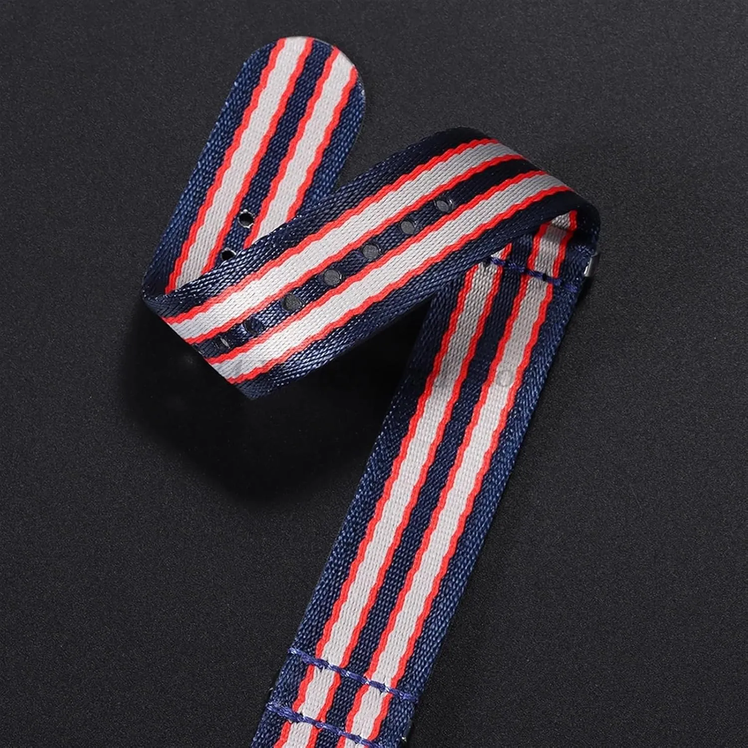 20mm High Density Nylon Strap For Omega Seamaster 007 Wristband For Rolex Military Watch Band Bracelet
