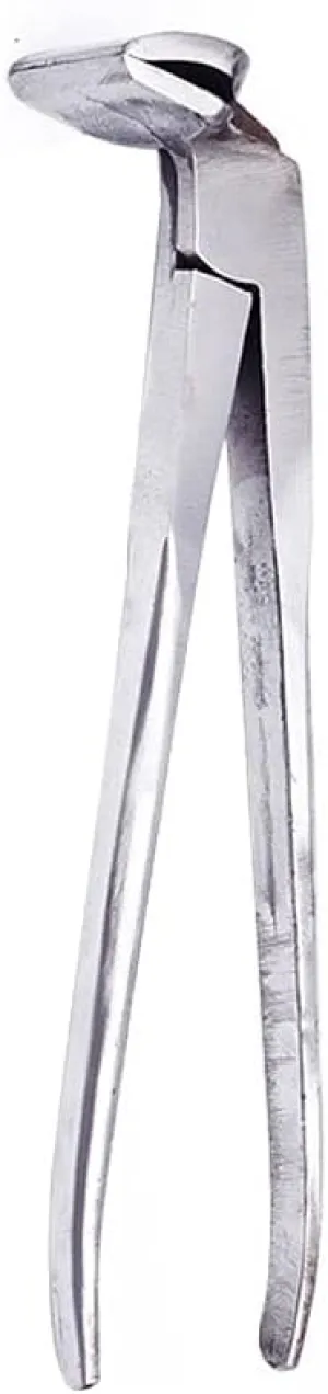215mm Curved Nose Pliers, Leather Tools Pliers Curved Nose Pliers or Straight Nose Pliers DIY Edge Adjustment Press Flatten Forceps Handbag Wallet Making Tool
