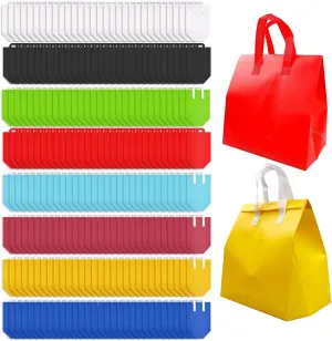 240 Pcs Insulated Take Out Bags Bulk 10.24 x 11.02 x 6.69 Inch Disposable Cooler Thermal Take Away Bags for Food Delivery Lunch Hot Cold Frozen Grocery Shipping (8 Colors)
