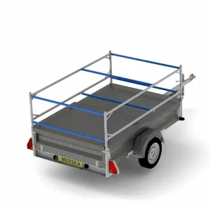 6'x4' Box Trailer With 600mm Racks For 2 Lasers