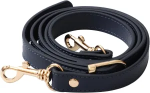 Adjustable Purse Strap Replacement Leather Handbag Shoulder Strap Replacement with Metal Swivel Hooks