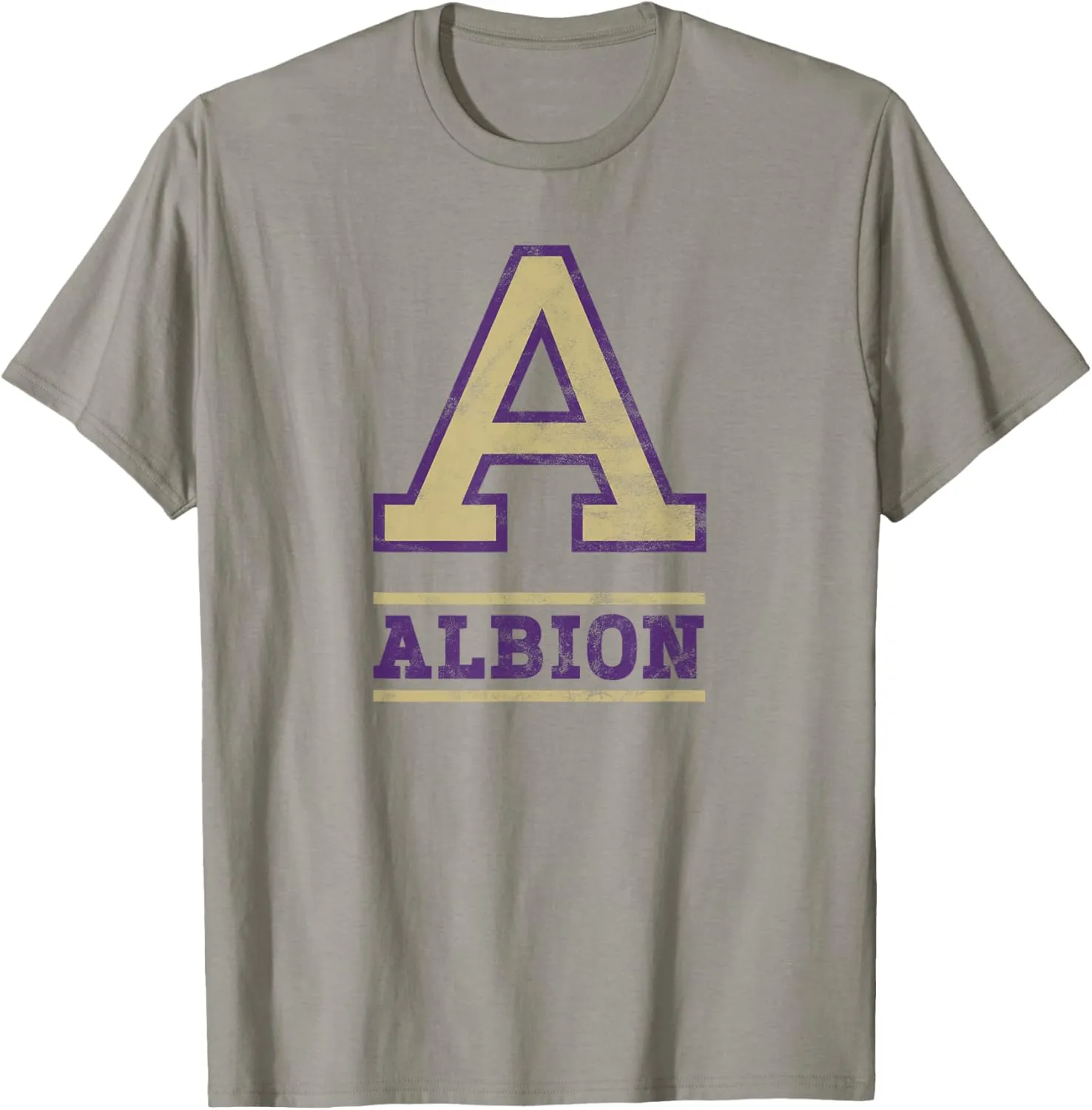 Albion College Britons Distressed Primary T-Shirt