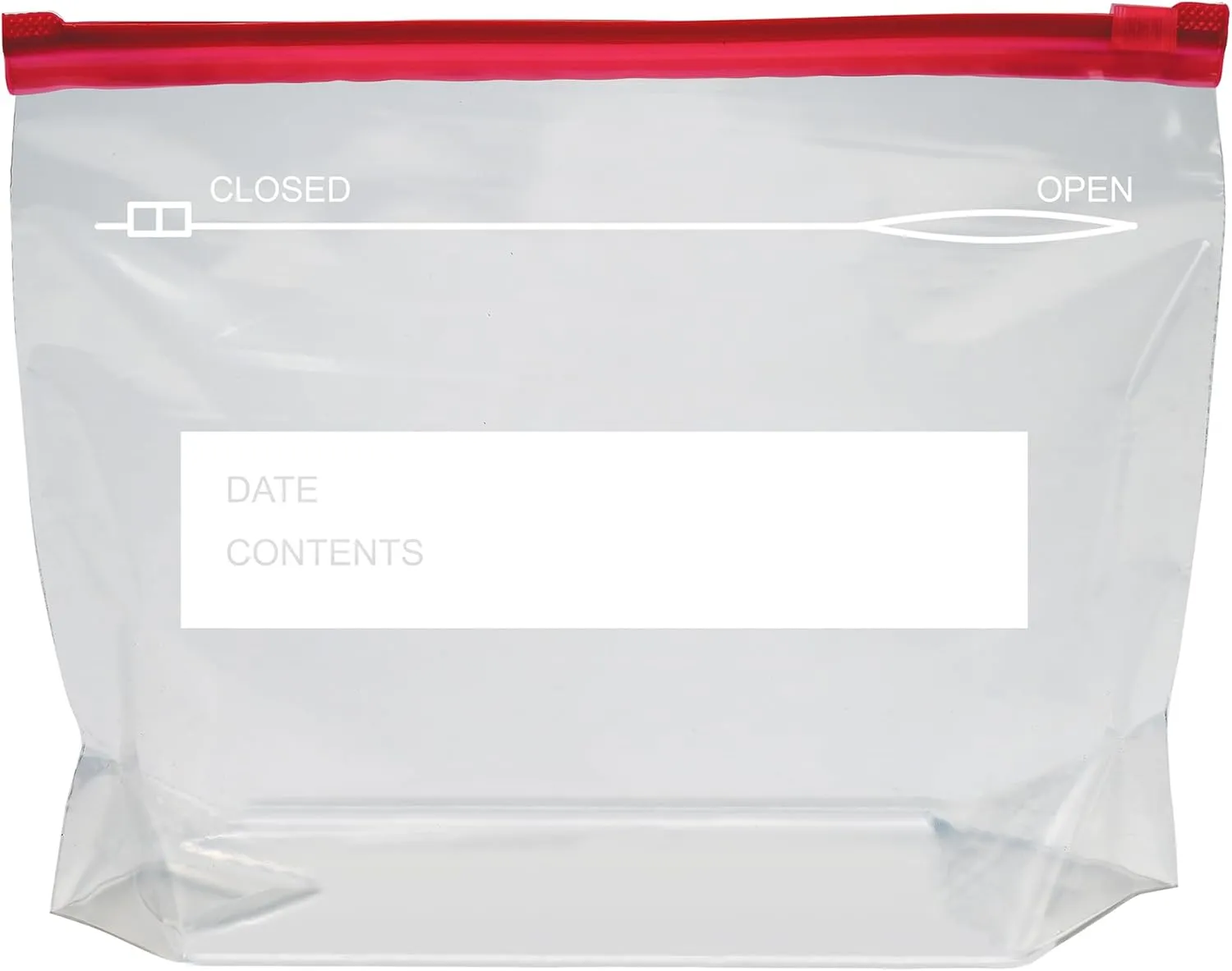 Amazon Basics Slider Quart Food Storage Bags, 120 Count (Previously Solimo)