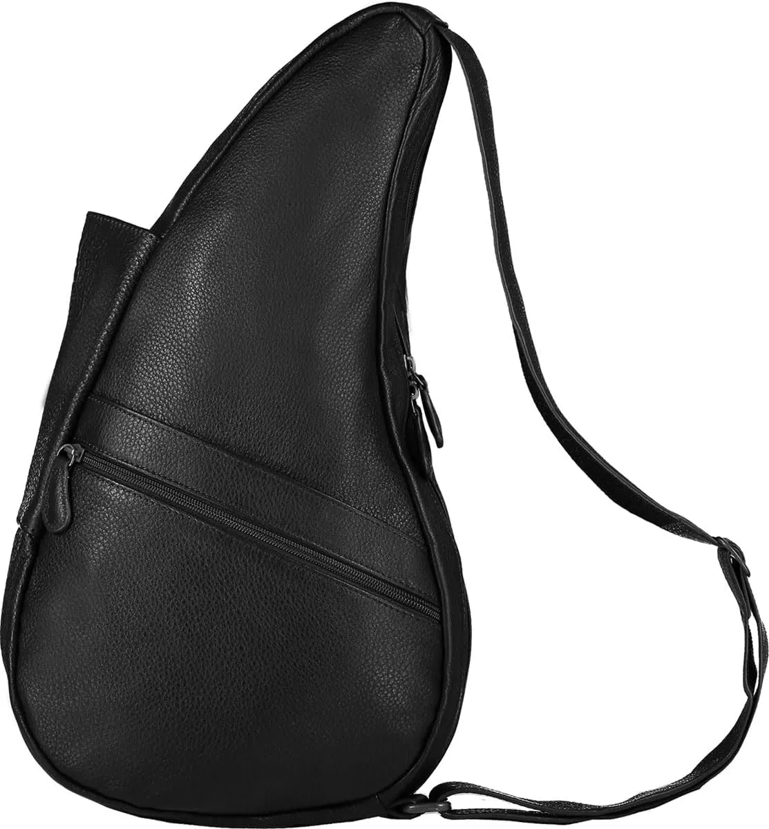 AmeriBag 17" Leather Crossbody Sling Healthy Back Bag