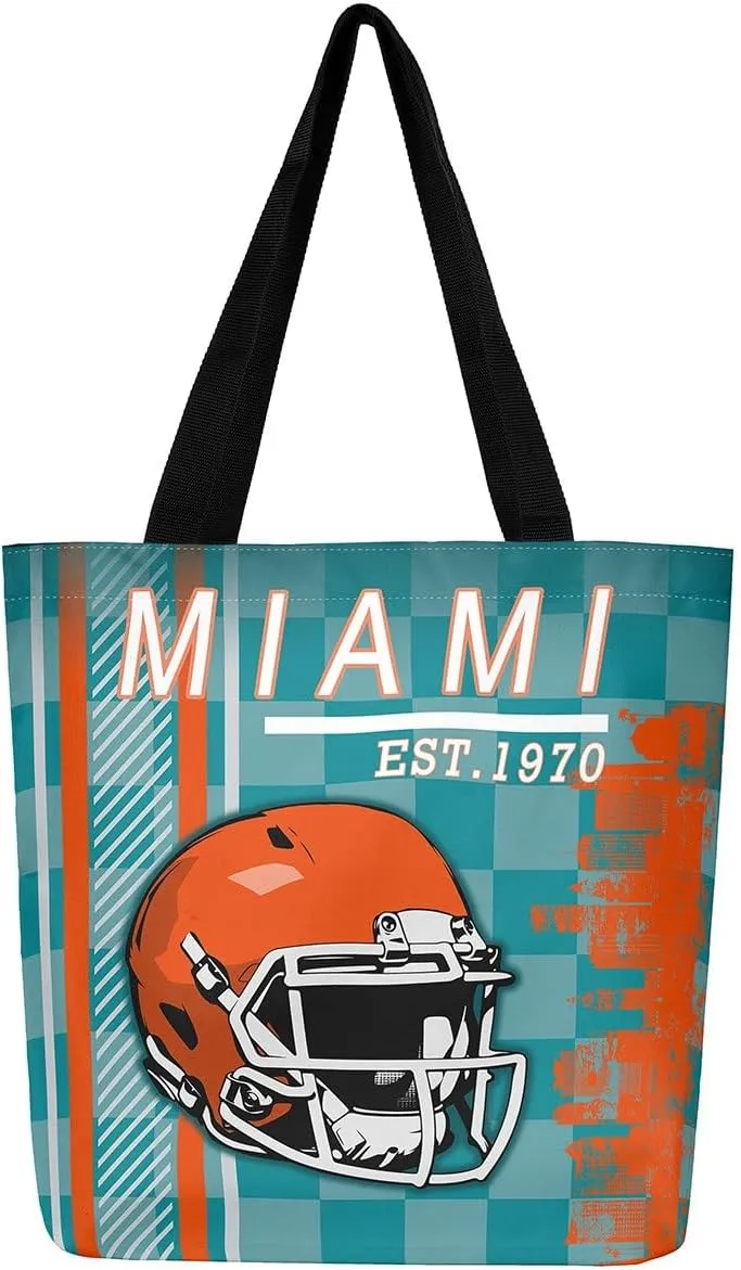 American Football City Canvas Tote Bag Football Sports Ball Game Travel Shopping Bag,Teen Rugby Helmet