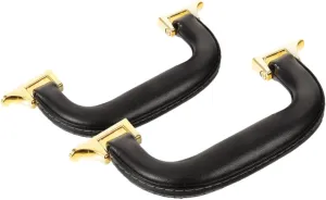 Angoily 2pcs Luggage Handle Suitcase Wide Purse Strap Basket Making Supplies Bag Strap Purse Frame Purse Charms for Handbags Purse Hardware for Bag Making Kiss Lock Bag Leather
