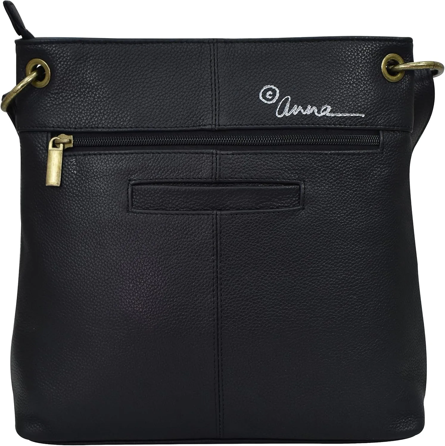 Anna by Anuschka Women’s Original Hand-Painted Leather Medium Shopper Crossbody