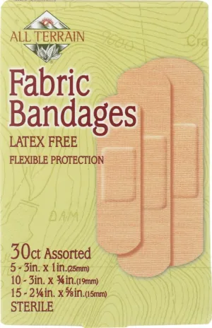 Assorted Fabric Bandages 30 CT5