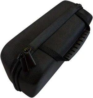 Asthma Inhaler Travel Case, Fits Spacer and Mask, Black Protective Storage Bag, 5 medical alert items and silicone cleaning brush are included, Portable Inhaler Carry Case for Adults & Kids