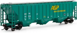Athearn HO PS4740 Covered Hopper AGPX #95256 ATH22271 HO Rolling Stock