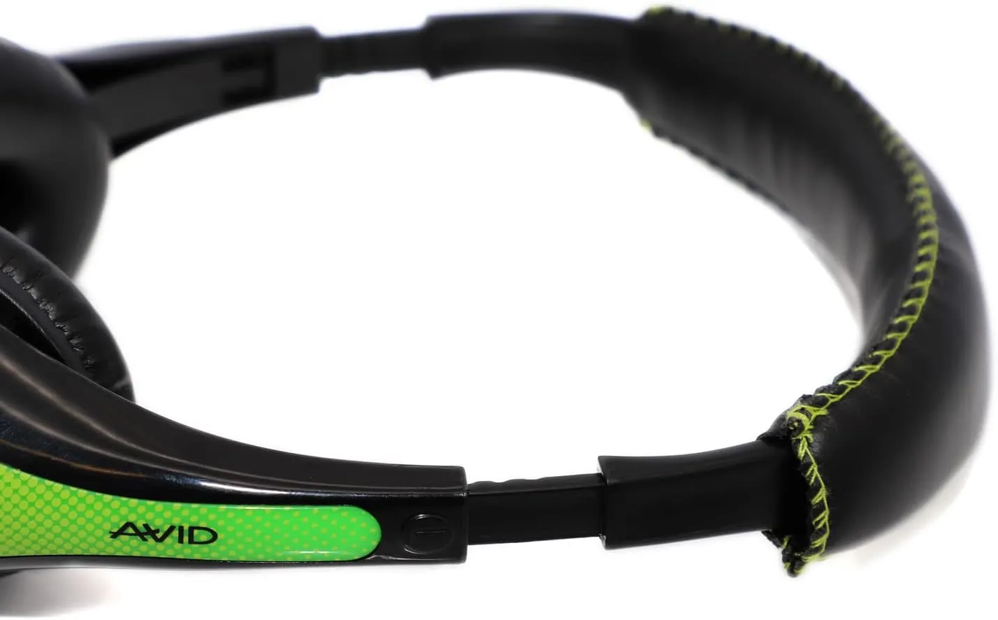 Avid AE-36 Green On-Ear Stereo Headphones with Boom Microphone (10-Pack)