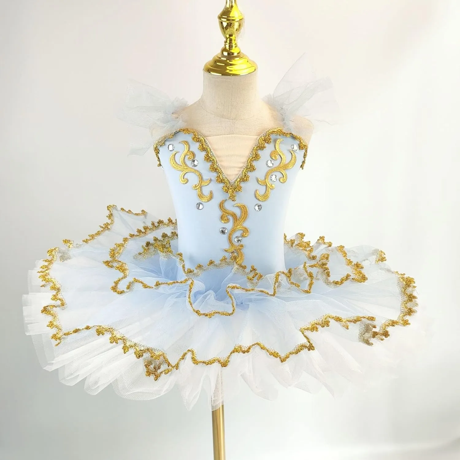 Ballet Leotards for Girls,Ballerina Swan Lake Costume Dance Leotard Full Skirted Dance Tutu Dresses