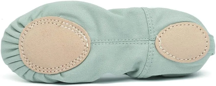 Ballet Shoes for Girls Toddler Lyrical Shoes Split Sole Turners Dance Shoes