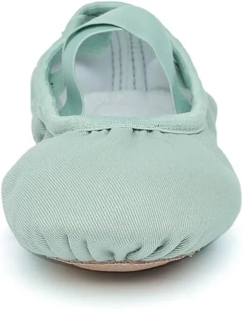Ballet Shoes for Girls Toddler Lyrical Shoes Split Sole Turners Dance Shoes