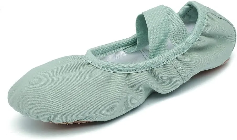 Ballet Shoes for Girls Toddler Lyrical Shoes Split Sole Turners Dance Shoes
