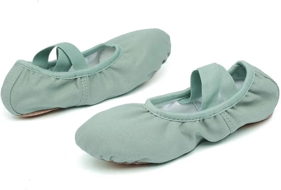 Ballet Shoes for Girls Toddler Lyrical Shoes Split Sole Turners Dance Shoes