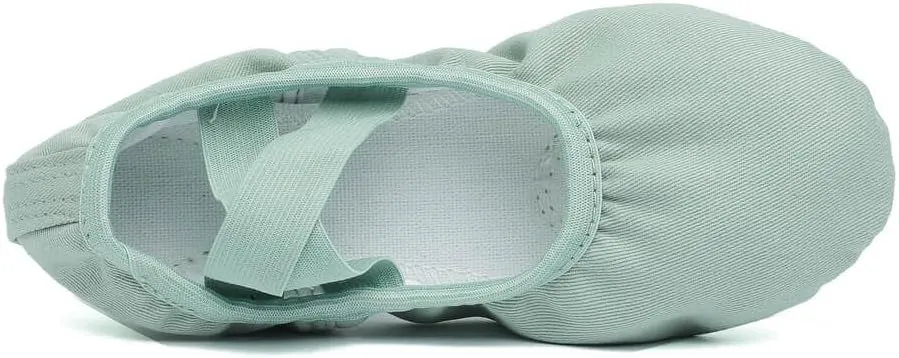 Ballet Shoes for Girls Toddler Lyrical Shoes Split Sole Turners Dance Shoes