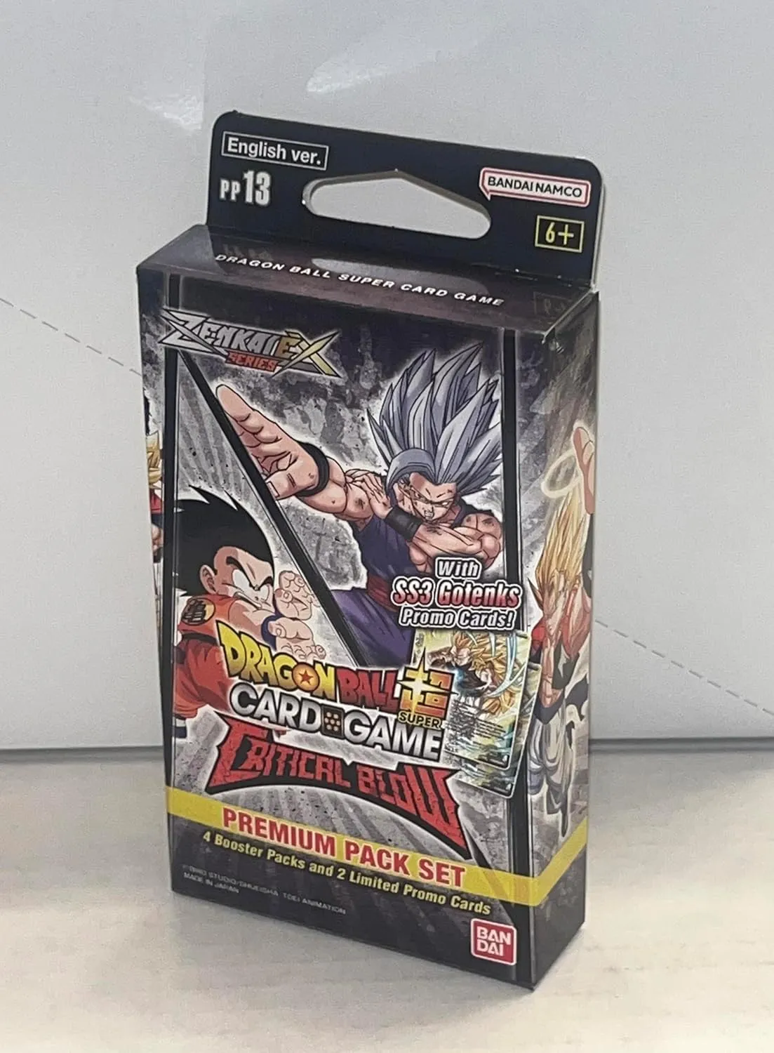 BANDAI NAMCO Entertainment Bandai | Dragon Ball Super CG: Premium Pack Zenkai Series Set 05 (PP13) | Trading Card Game | Ages 6  | 2 Players | 20-30 Minutes Playing Time