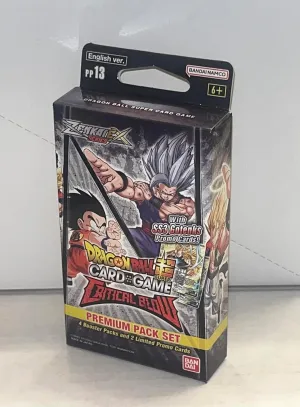 BANDAI NAMCO Entertainment Bandai | Dragon Ball Super CG: Premium Pack Zenkai Series Set 05 (PP13) | Trading Card Game | Ages 6  | 2 Players | 20-30 Minutes Playing Time