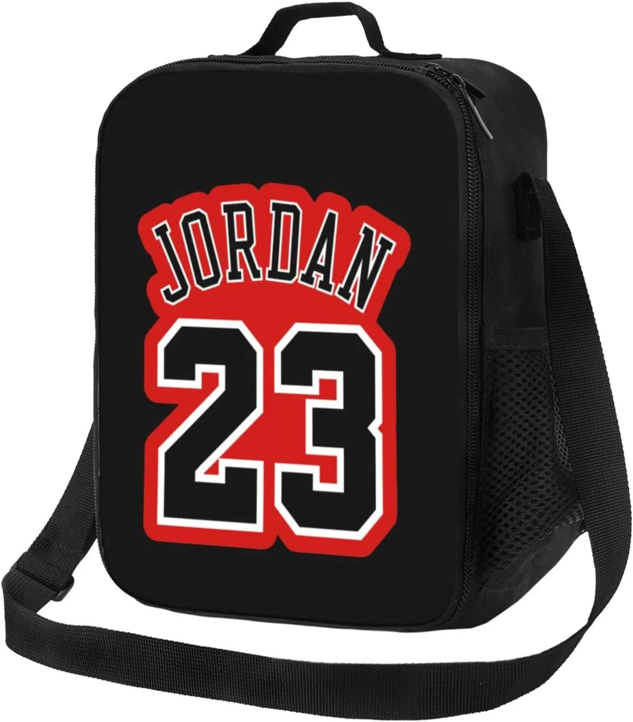 Basketball Number 23 Unisex Men Women Lunch Bag Lunch Box Across Heat Retaining Portable Tote Bags