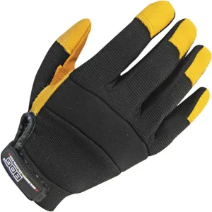 BDG 20-1-1214-XL Leather Mechanics Glove with Rubber Fingertips, X-Large