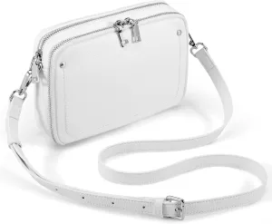 befen Genuine Leather Crossbody Bags for Women, Purses with Built in RFID Wallet Woman Camera Shoulder Bag Handbags