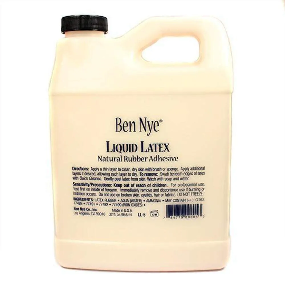 Ben Nye Liquid Latex jug - 32 oz (flesh tone) LL-5