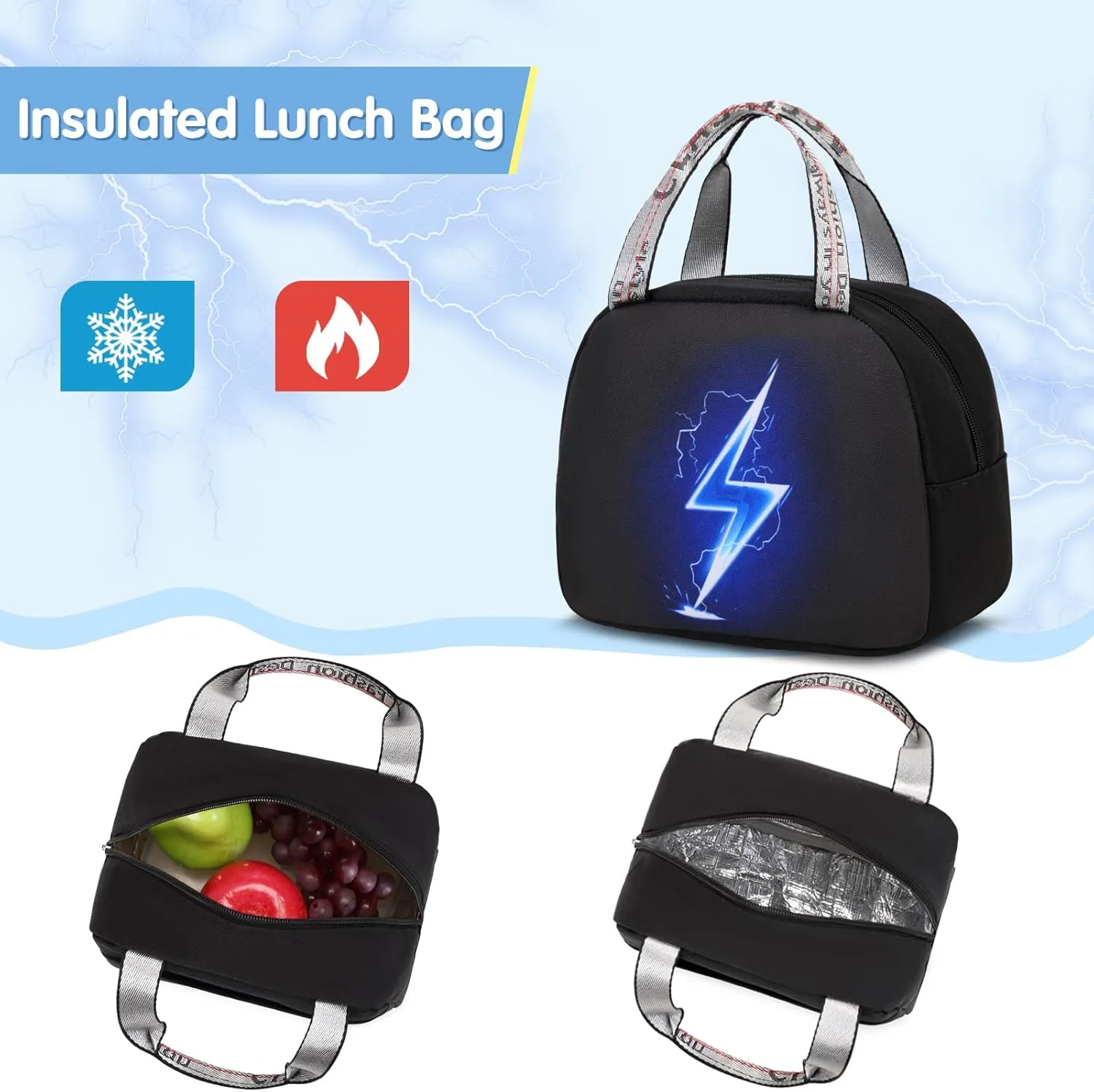 Bevalsa Backpack for Boys, School Bags for Kids, Bookbag for Boys Children Teens Backpacks for Elementary Middle High school Student, Bookbag and Lunch Bag Set with USB Charging Port