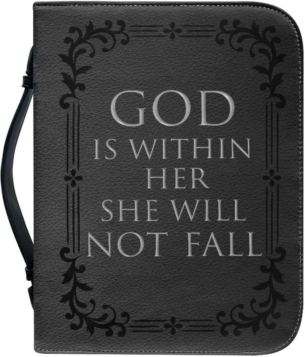 Bible Cover Case PU Leather Book Cover for Women Girls, Large Capacity Scripture Bag Bible Cover Bags