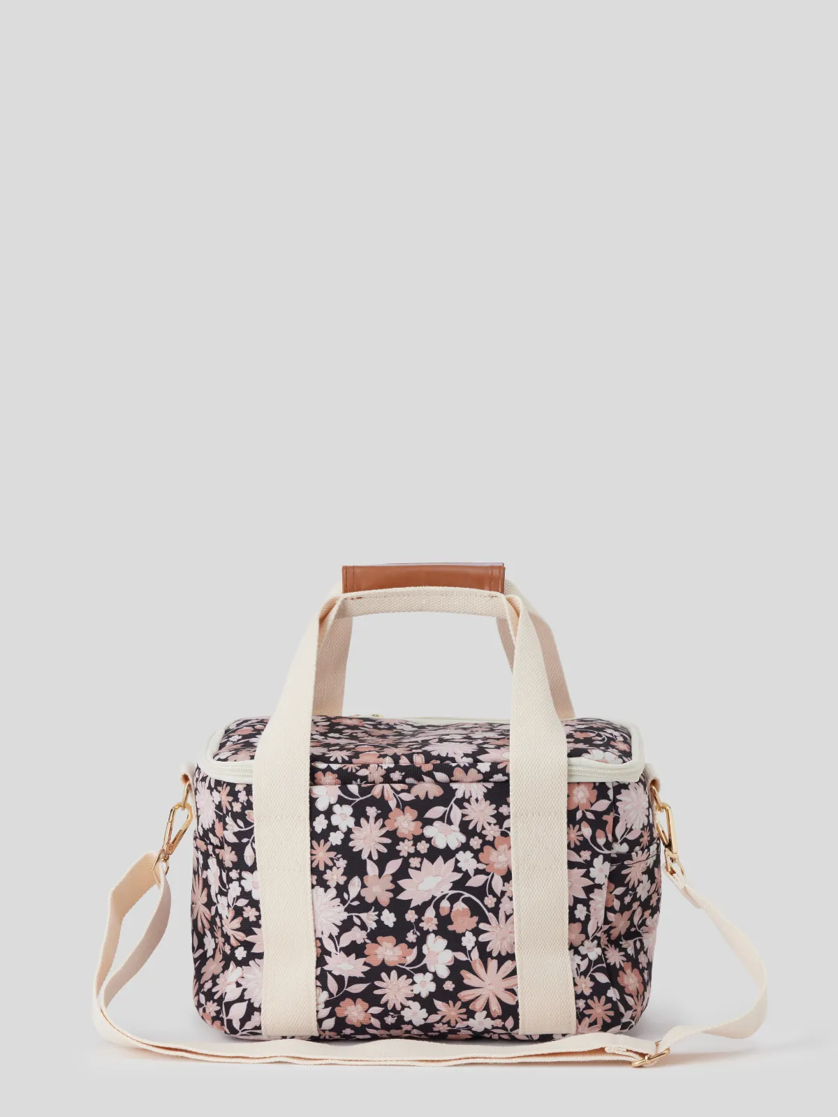Black Botanica - Lunch Cooler Bag
