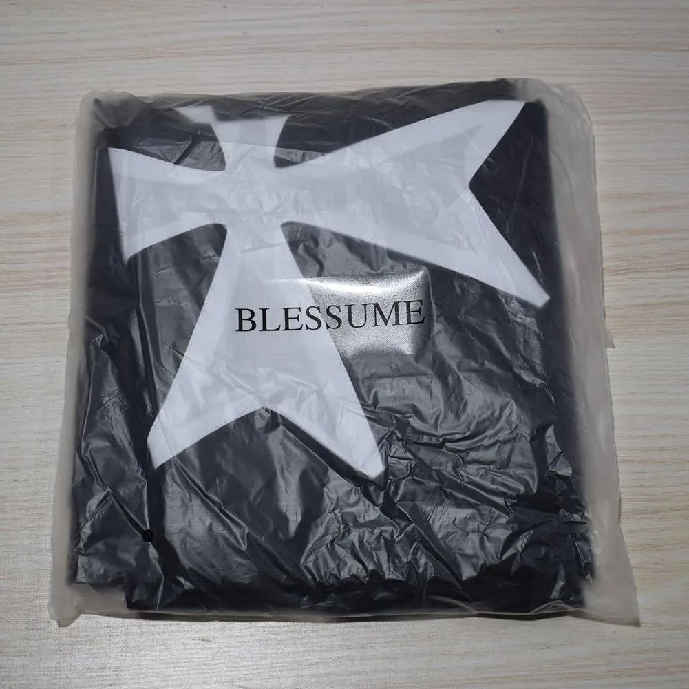 BLESSUME Medieval Hospitaller Hood Robe Templar Knight Cloak Halloween Costume Cape Unisex
