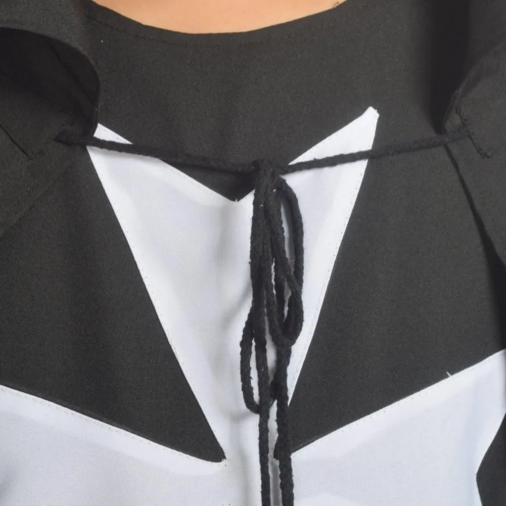 BLESSUME Medieval Hospitaller Hood Robe Templar Knight Cloak Halloween Costume Cape Unisex