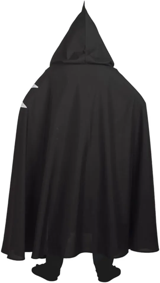 BLESSUME Medieval Hospitaller Hood Robe Templar Knight Cloak Halloween Costume Cape Unisex