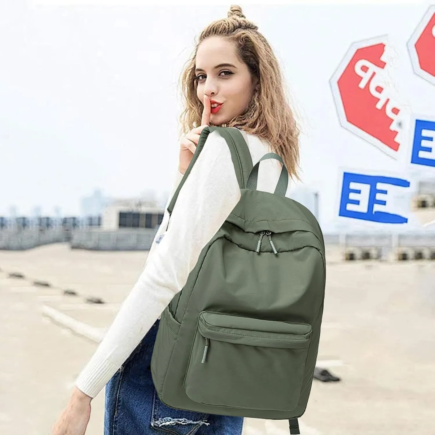 Bluboon Bookbags School Backpack Laptop Schoolbag for Teens Girls High School