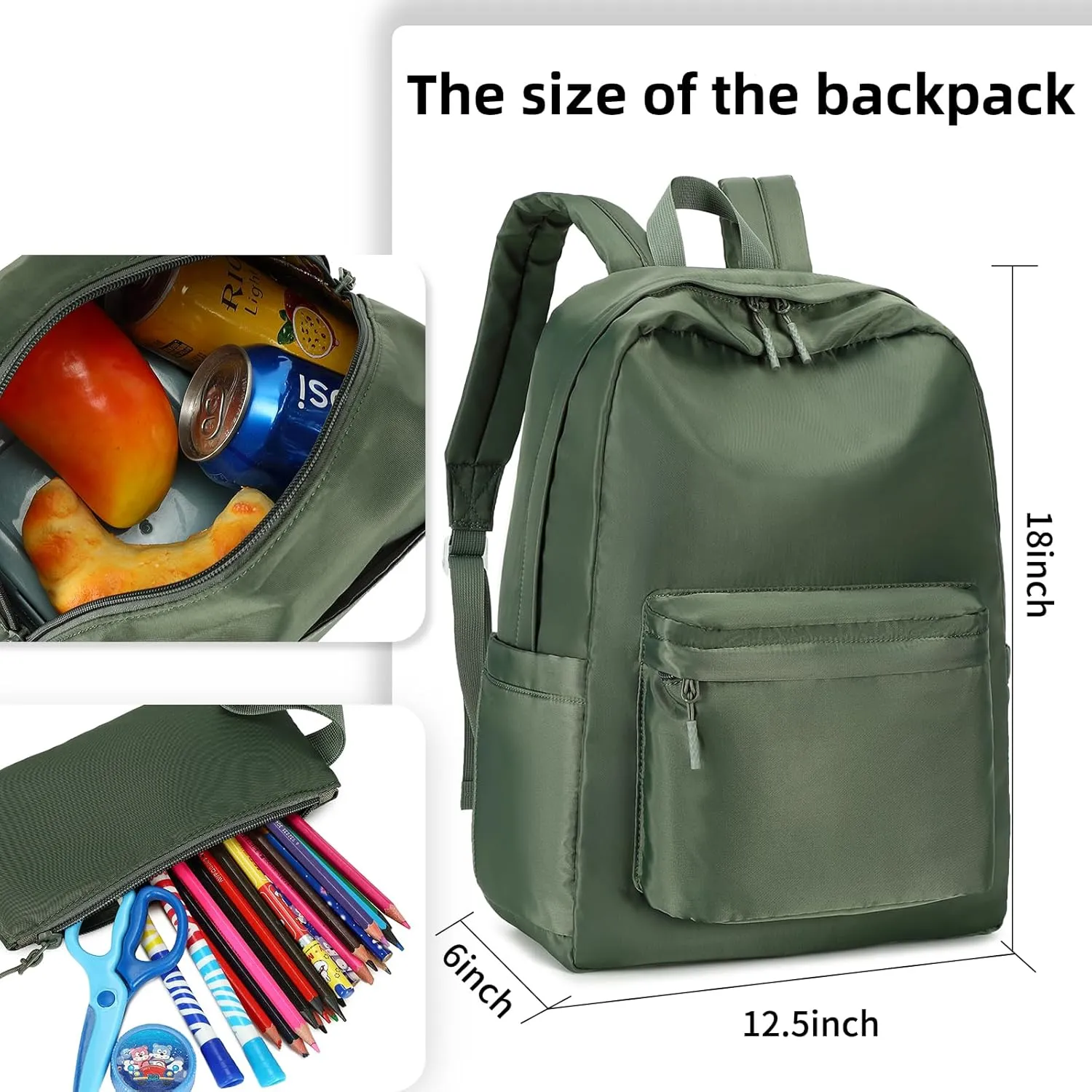 Bluboon Bookbags School Backpack Laptop Schoolbag for Teens Girls High School