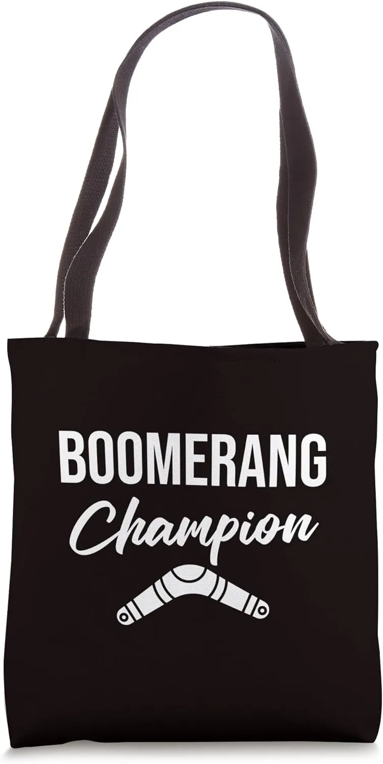 Boomerang Champion Tote Bag