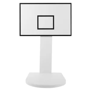 Cabilock Basketball Hoop Shaped Desktop Bookshelf Multi-Functional Book Holder for Stationery Organization and Home Decor Space-Saving Design for Study Office Bedroom