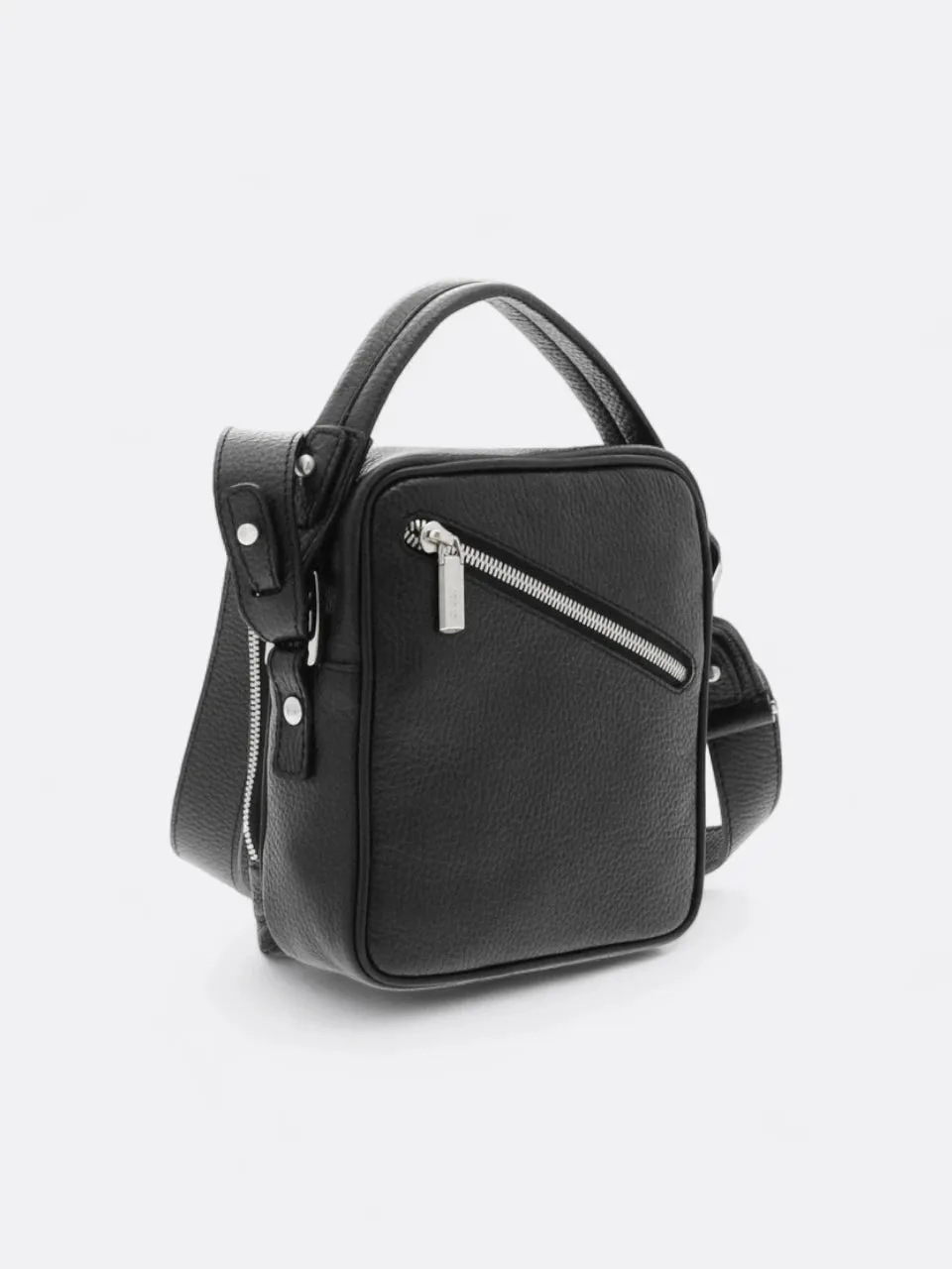 Calf Leather Dollar Print Crossbody Bag