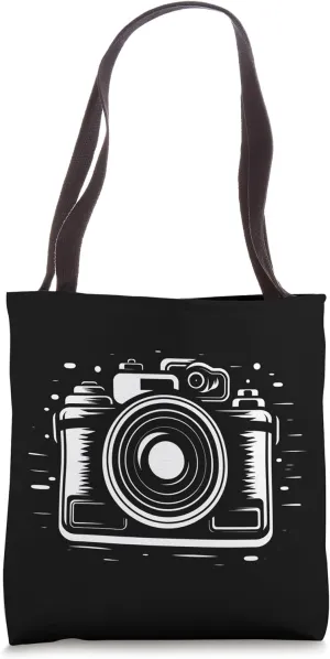 Camera Sketch Photographer Hobby Tote Bag
