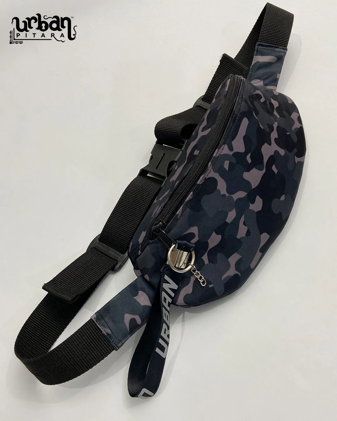 Camo Black Fanny Pack