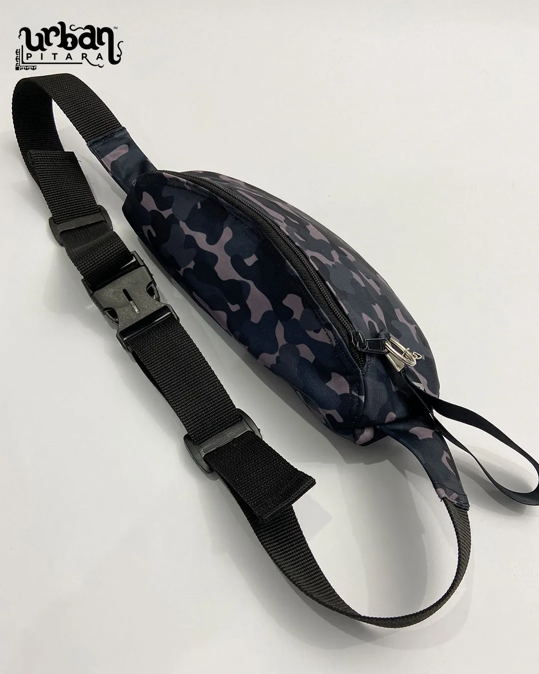 Camo Black Fanny Pack
