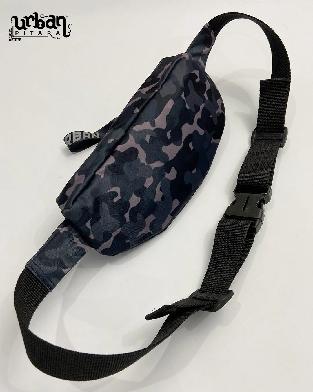 Camo Black Fanny Pack