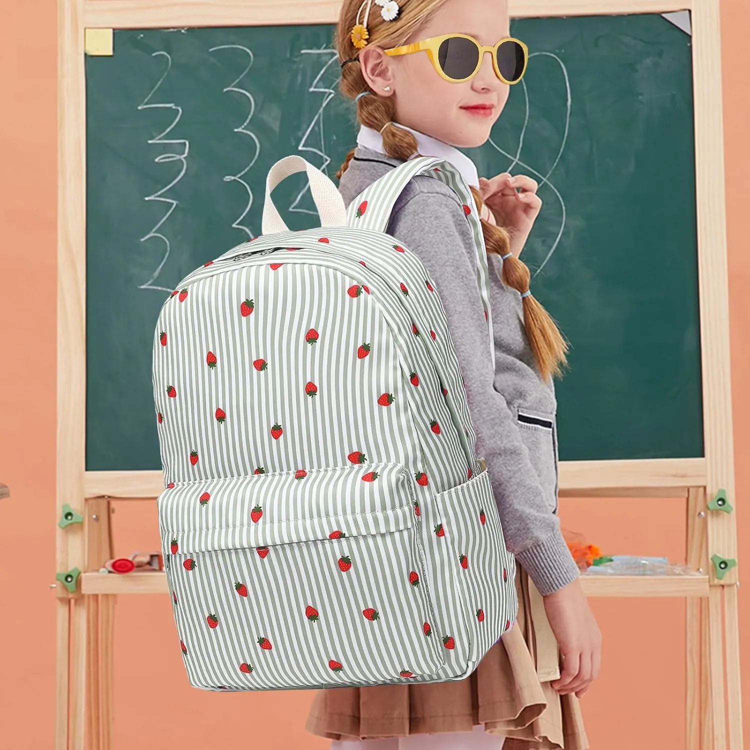 CAMTOP Preschool Backpack for Kids Girls Small Backpack Purse Kindergarten School Bookbags for Toddler Travel