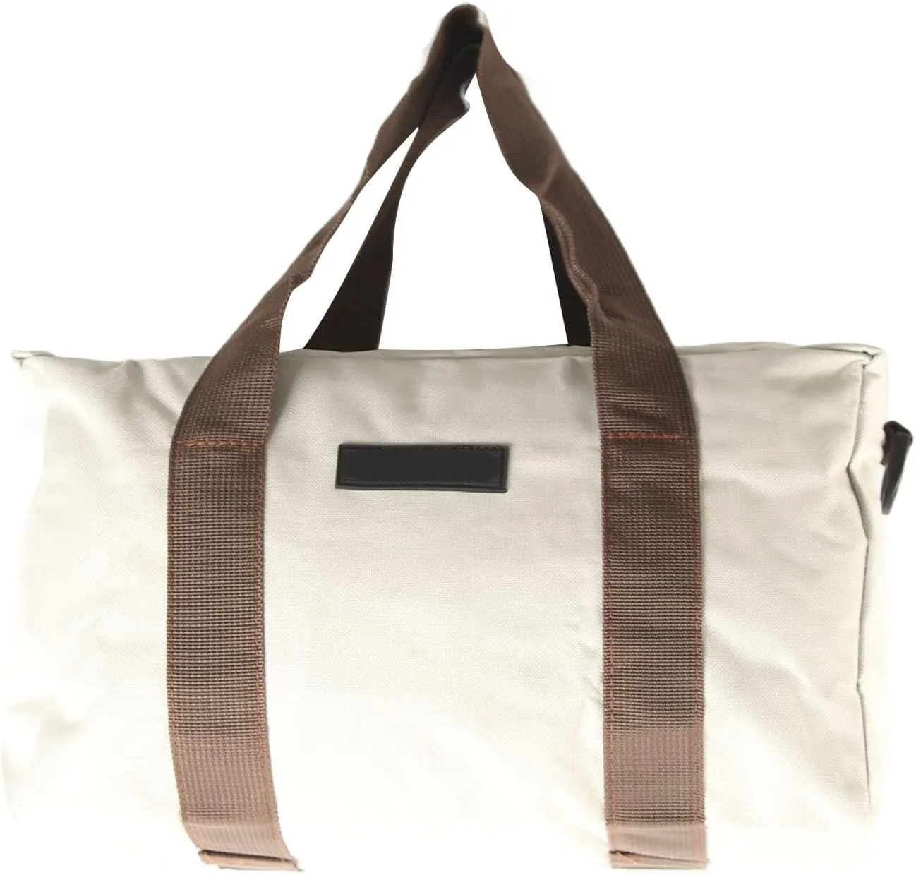 Canvas Wide Mouth Tool Bag High Bearing Capacity Handbag for Electricians Plumbers Mechanics Carpenters Gray (12 Inch) (35.6cm / 14in) (40.6cm / 16in)