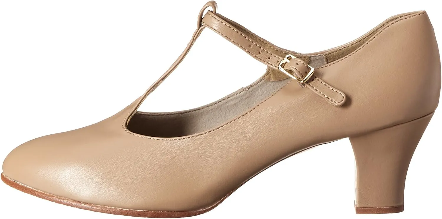 Capezio Women's Jr. Footlight T-Strap Dance Shoe