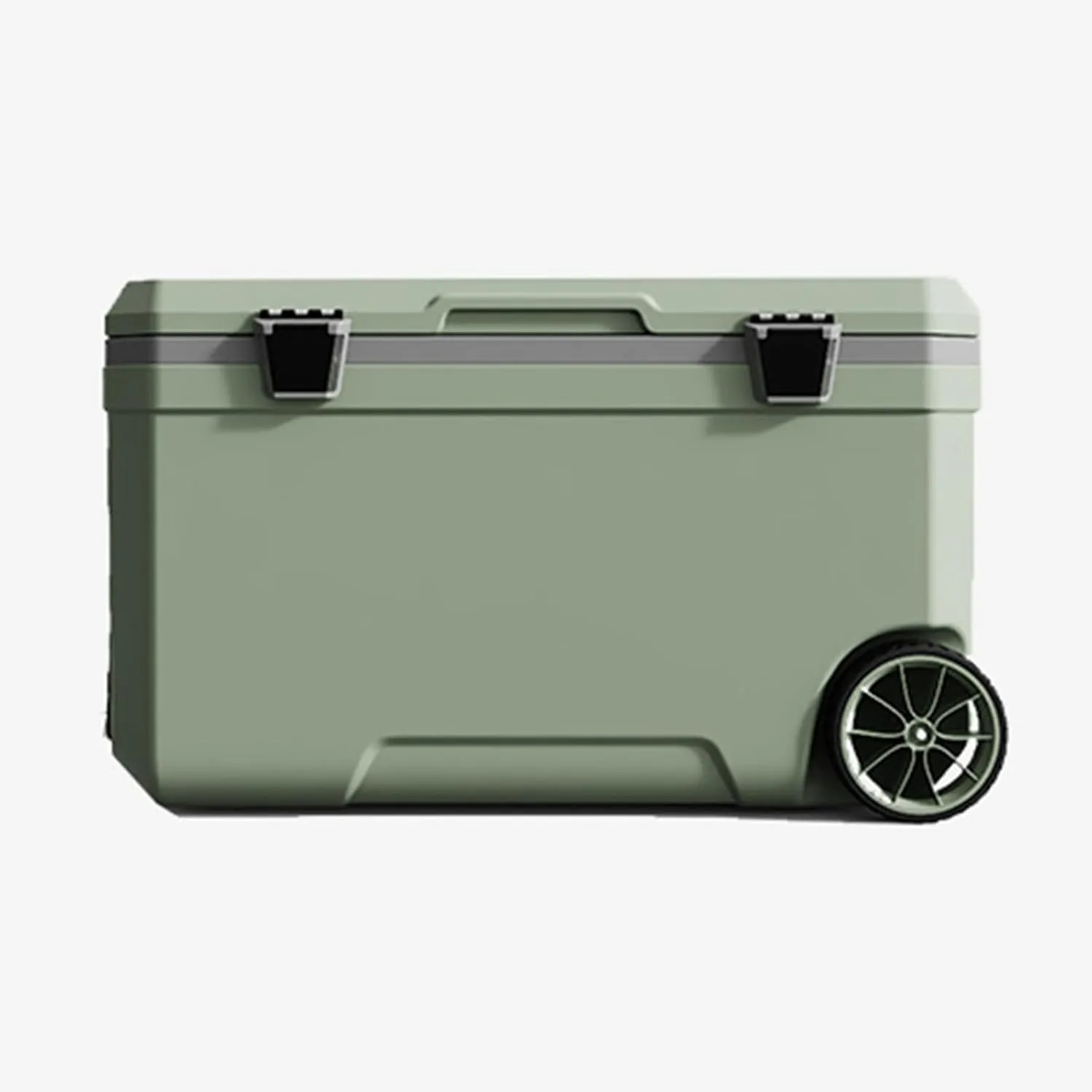 Car Camping Coolers for Aston Martin DB4/DB5/DB6/DB7/DB9/Lagonda/Virage, Waterproof Portable Cooler, Leak Proof Picnic Insulated Bag, Ultra-Light Premium Ice Chest Box,A-Green-70L