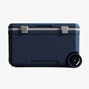 Car Camping Coolers for Chrysler Lebaron (J-Body)/New Yorker/Newport/PT Cruiser, Waterproof Portable Cooler, Leak Proof Picnic Insulated Bag, Ultra-Light Premium Ice Chest Box,C-Blue-70L